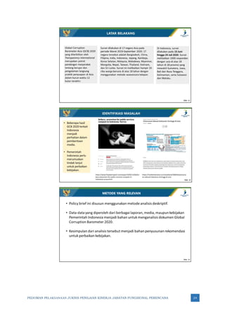 PEDOMAN PELAKSANAAN JUKNIS PENILAIAN KINERJA JABATAN FUNGSIONAL PERENCANA 24
 
