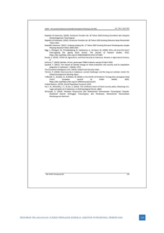 PEDOMAN PELAKSANAAN JUKNIS PENILAIAN KINERJA JABATAN FUNGSIONAL PERENCANA 218
 