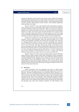 PEDOMAN PELAKSANAAN JUKNIS PENILAIAN KINERJA JABATAN FUNGSIONAL PERENCANA 221
 