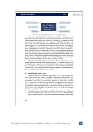 PEDOMAN PELAKSANAAN JUKNIS PENILAIAN KINERJA JABATAN FUNGSIONAL PERENCANA 237
 