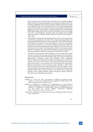 PEDOMAN PELAKSANAAN JUKNIS PENILAIAN KINERJA JABATAN FUNGSIONAL PERENCANA 238
 