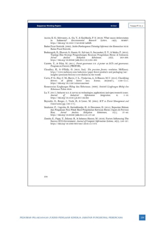 PEDOMAN PELAKSANAAN JUKNIS PENILAIAN KINERJA JABATAN FUNGSIONAL PERENCANA 239
 