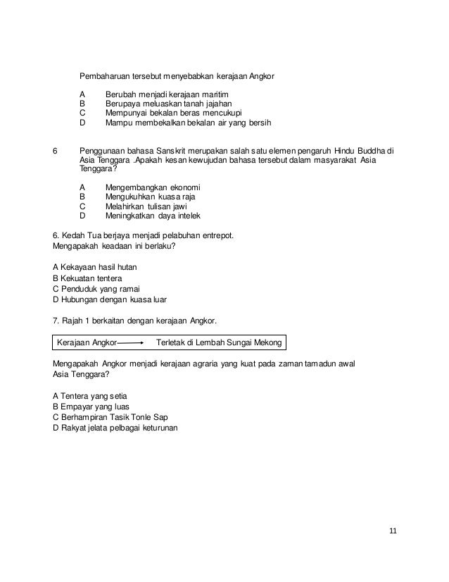 Himpunan soalan kertas 1 tingkatan 4 percubaan negeri 2015