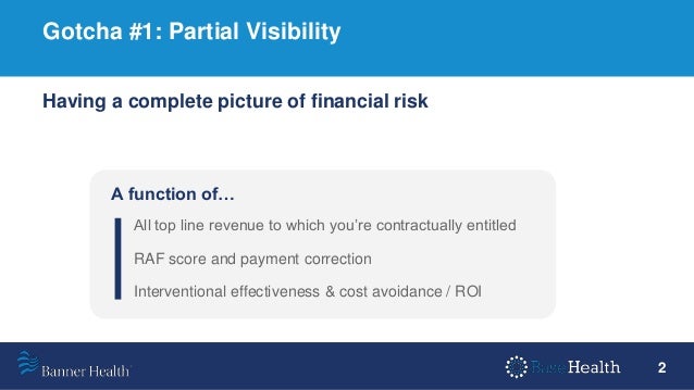 Himss 2018 Five Gotcha S In Moving To Risk Based Contracts