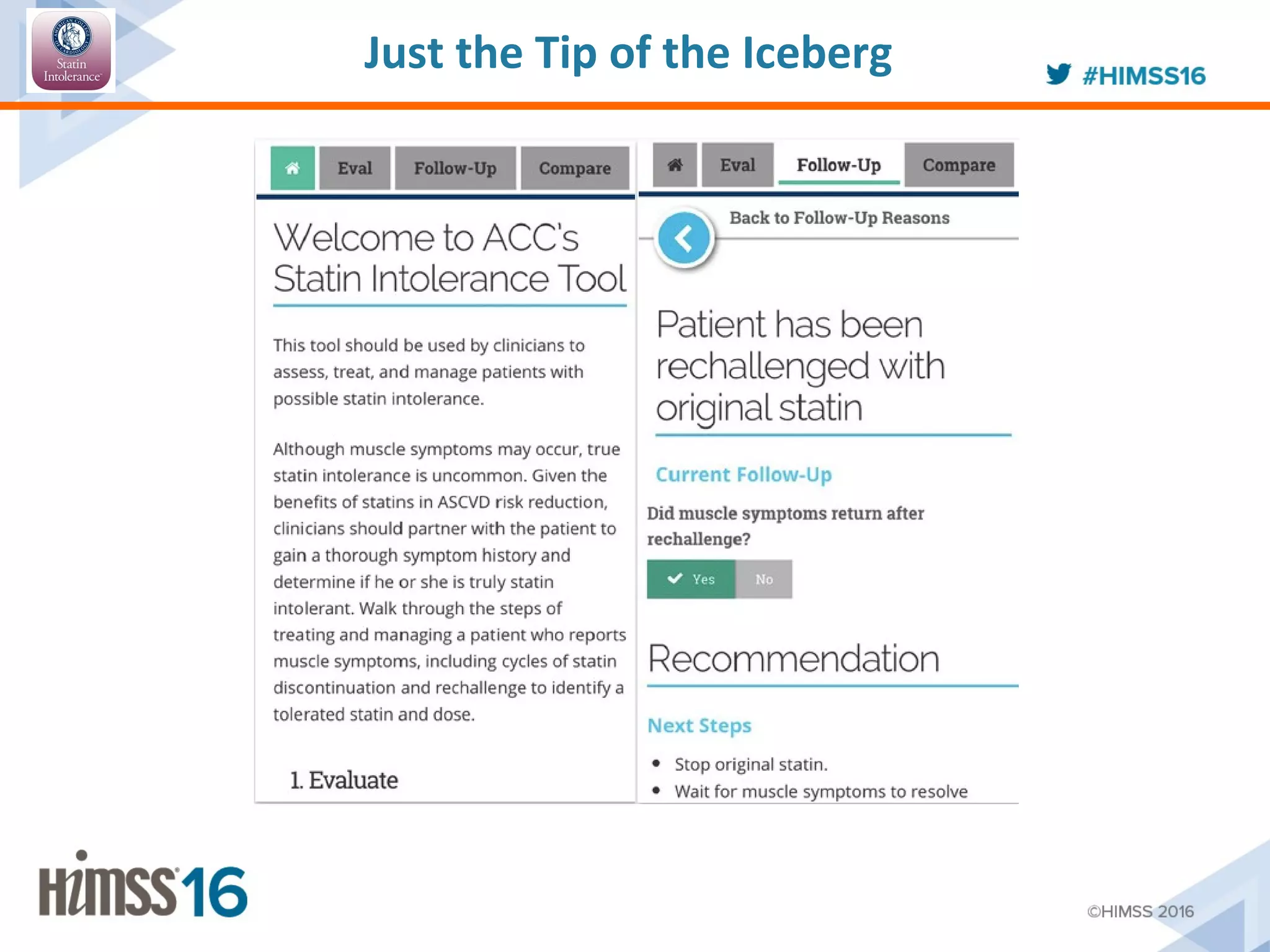 Just the Tip of the Iceberg
 