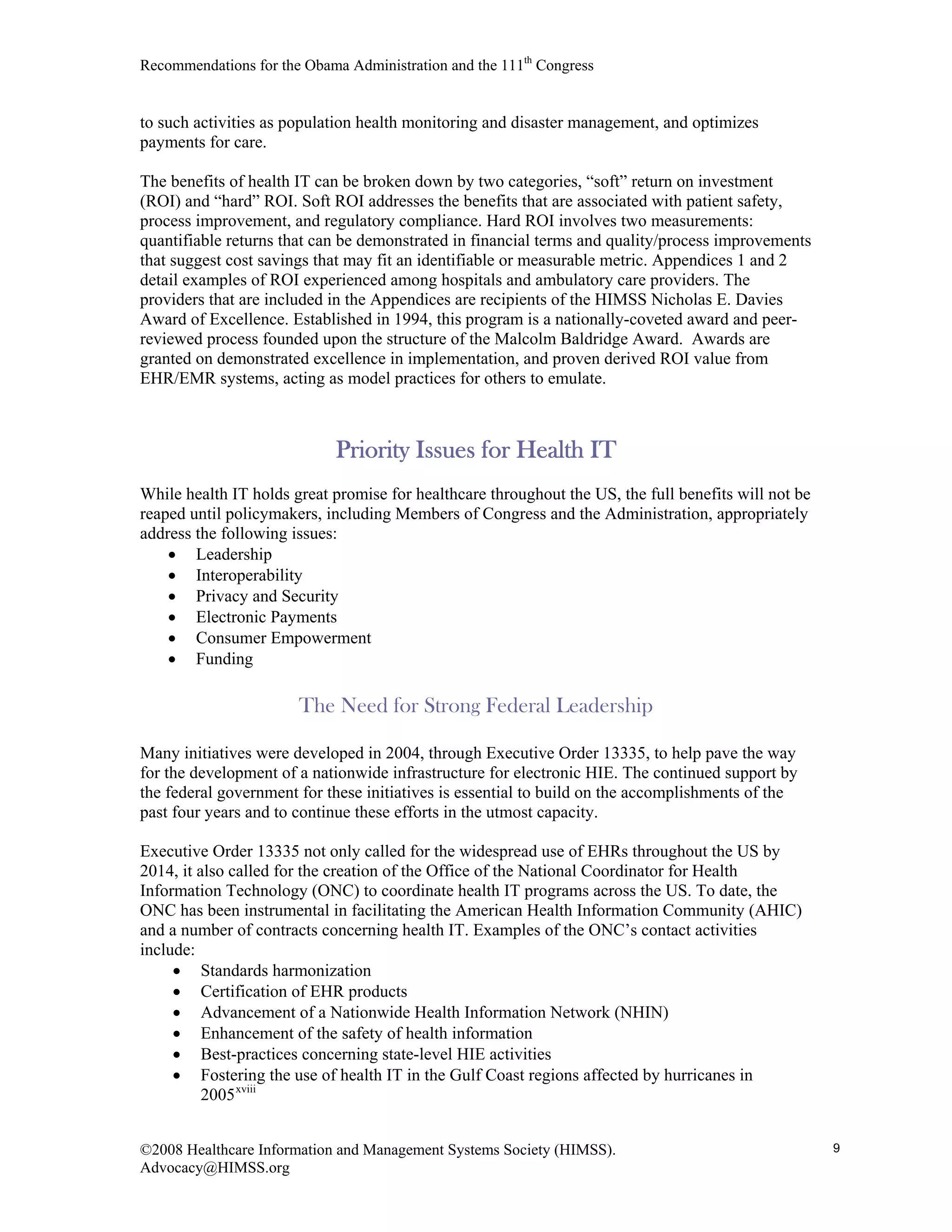 Enabling Healthcare Reform Using IT