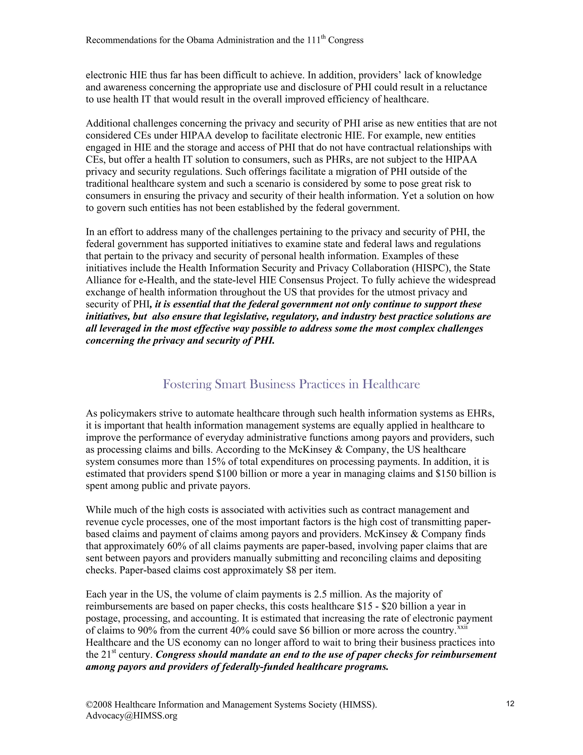 Enabling Healthcare Reform Using IT