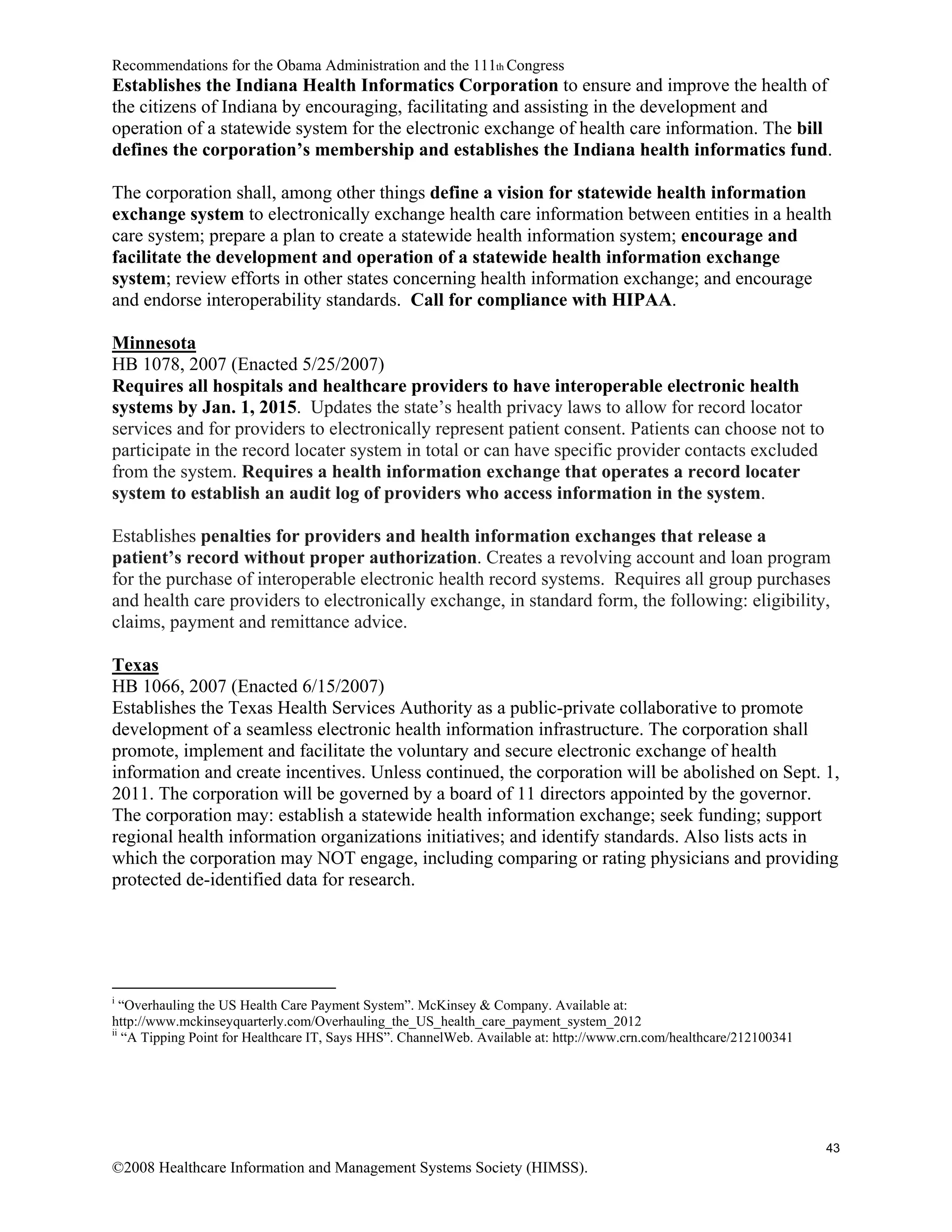 Enabling Healthcare Reform Using IT