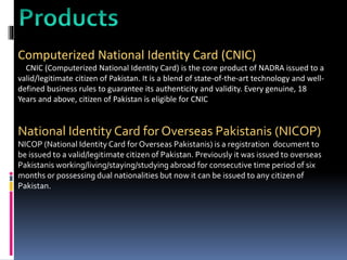 NADRA pakistan | PPTX