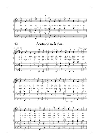 Aceitando ao Senhor...93
 