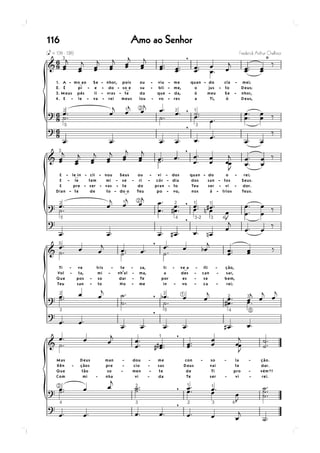 Amo ao Senhor116
 