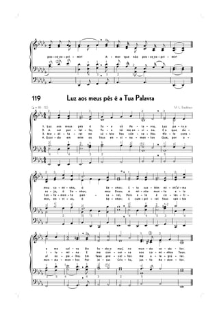 Luz aos meus pés é a Tua Palavra119
 