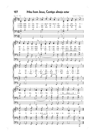 Meu bom Jesus, Contigo almejo estar127
 