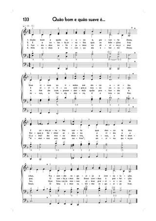 133 Quão bom e quão suave é...
 