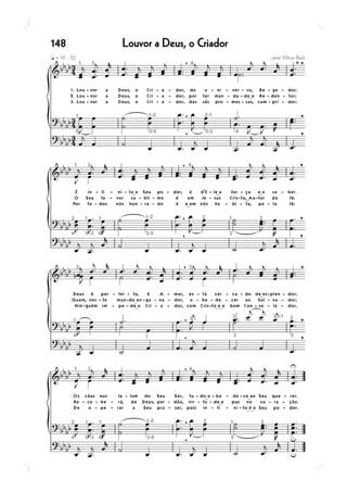 Louvor a Deus, o Criador148
 