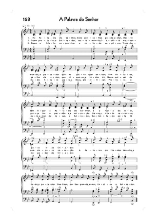 A Palavra do Senhor168
 