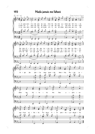 193 Nada jamais me faltará
 