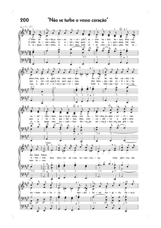 Não se turbe o vosso coração200
 