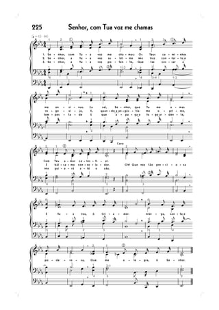 Senhor, com Tua voz me chamas225
 