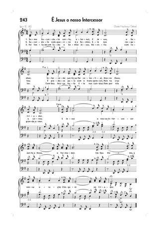 É Jesus o nosso Intercessor243
 