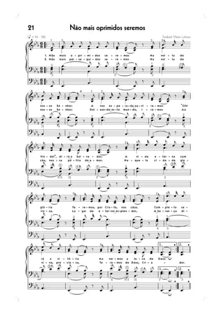 Não mais oprimidos seremos21
 