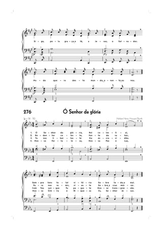 Ó Senhor da glória276
 