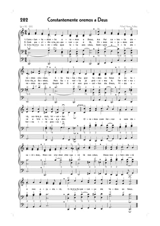 Constantemente oremos a Deus282
 