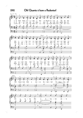 Oh! Quanto é bom o Redentor!292
 