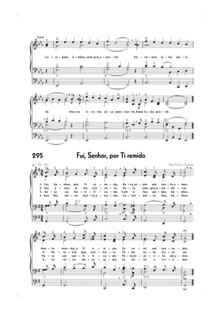 Fui, Senhor, por Ti remido295
 