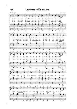 Louvemos ao Rei dos reis325
 
