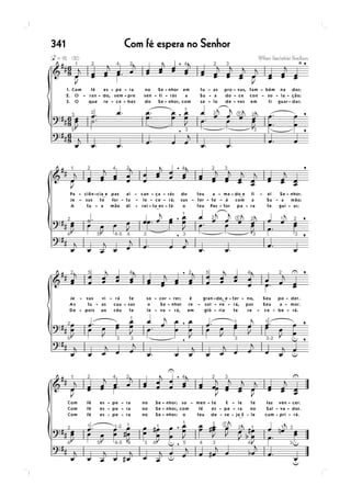 341 Com fé espera no Senhor
 
