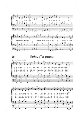Senhor, à Tua presença351
 