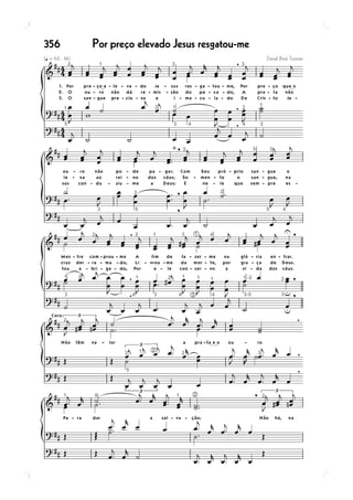 Por preço elevado Jesus resgatou-me356
 