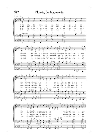 No céu, Senhor, no céu377
 