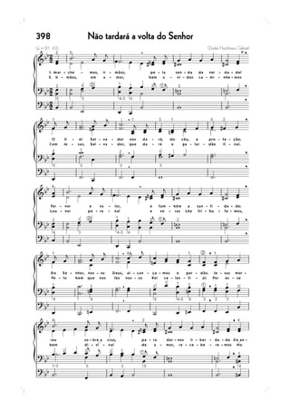 Não tardará a volta do Senhor398
 
