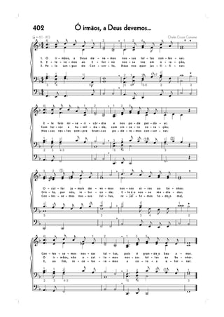 Ó irmãos, a Deus devemos...402
 