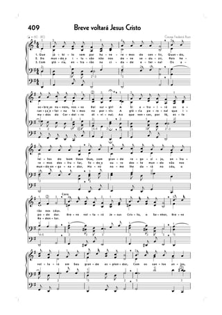 Breve voltará Jesus Cristo409
 
