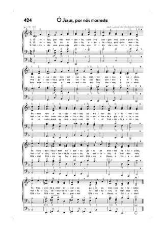 Ó Jesus, por nós morreste424
 