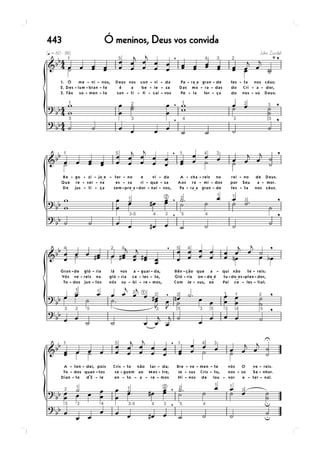 Ó meninos, Deus vos convida443
 