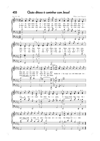 Quão ditoso é caminhar com Jesus!455
 