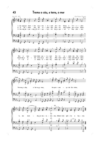 Trema o céu, a terra, o mar43
 