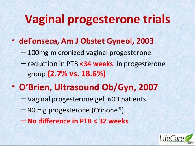 Prometrium Vs Progesterone