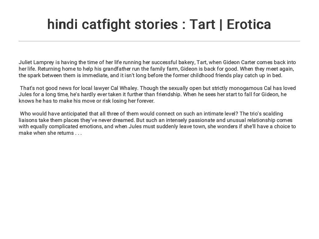 hindi catfight stories : Tart hindi catfight stories : Tart