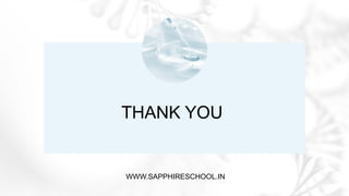 THANK YOU
WWW.SAPPHIRESCHOOL.IN
 