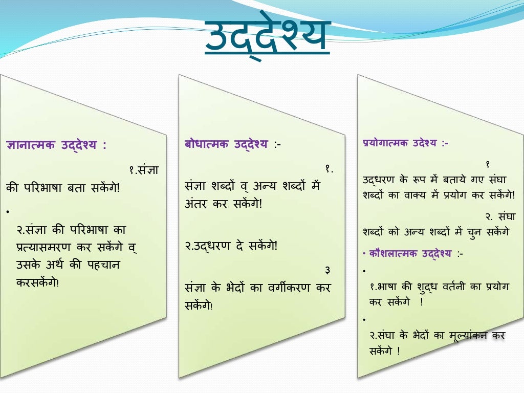 presentation on hindi meaning