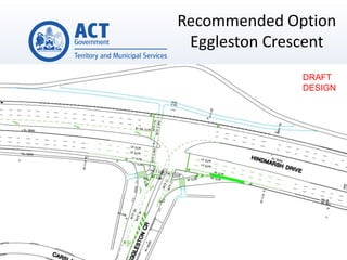 Recommended Option
Eggleston Crescent
DRAFT
DESIGN
 