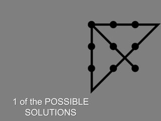 1 of the POSSIBLE SOLUTIONS
 