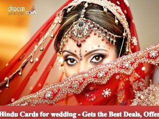 Hindu cards for wedding   gets the best deals, offers