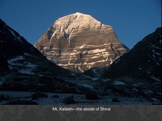 Mt. Kailash—the abode of Shiva

 