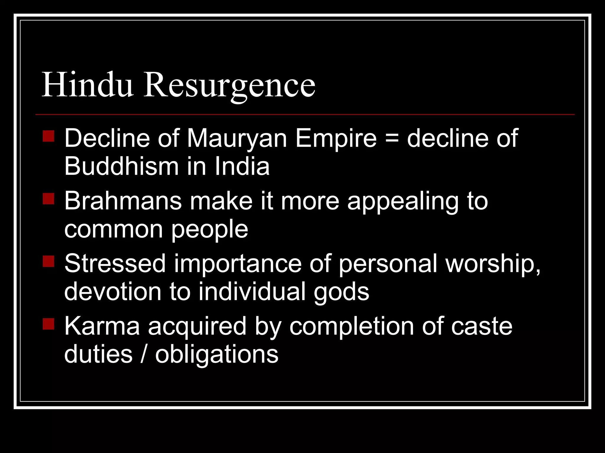 Hinduism and the Caste System | PPT